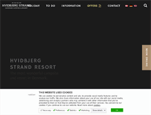Tablet Screenshot of hvidbjergstrand.com